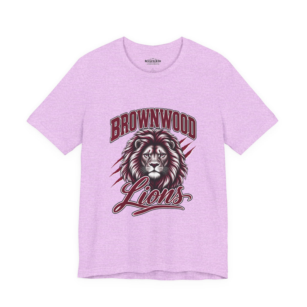 Brownwood Lions Mascot Graphic T-Shirt