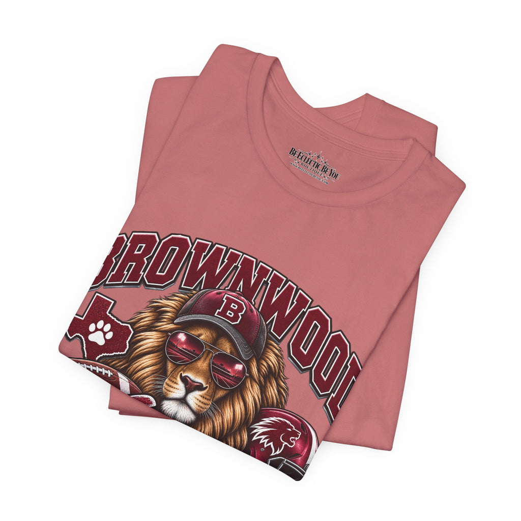 Brownwood Lion Dad Graphic T-Shirt