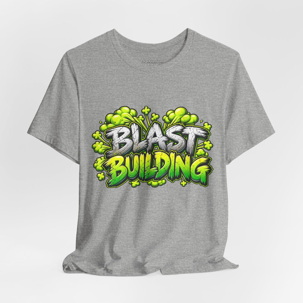 Blast Building Warning Zone Graphic Tee