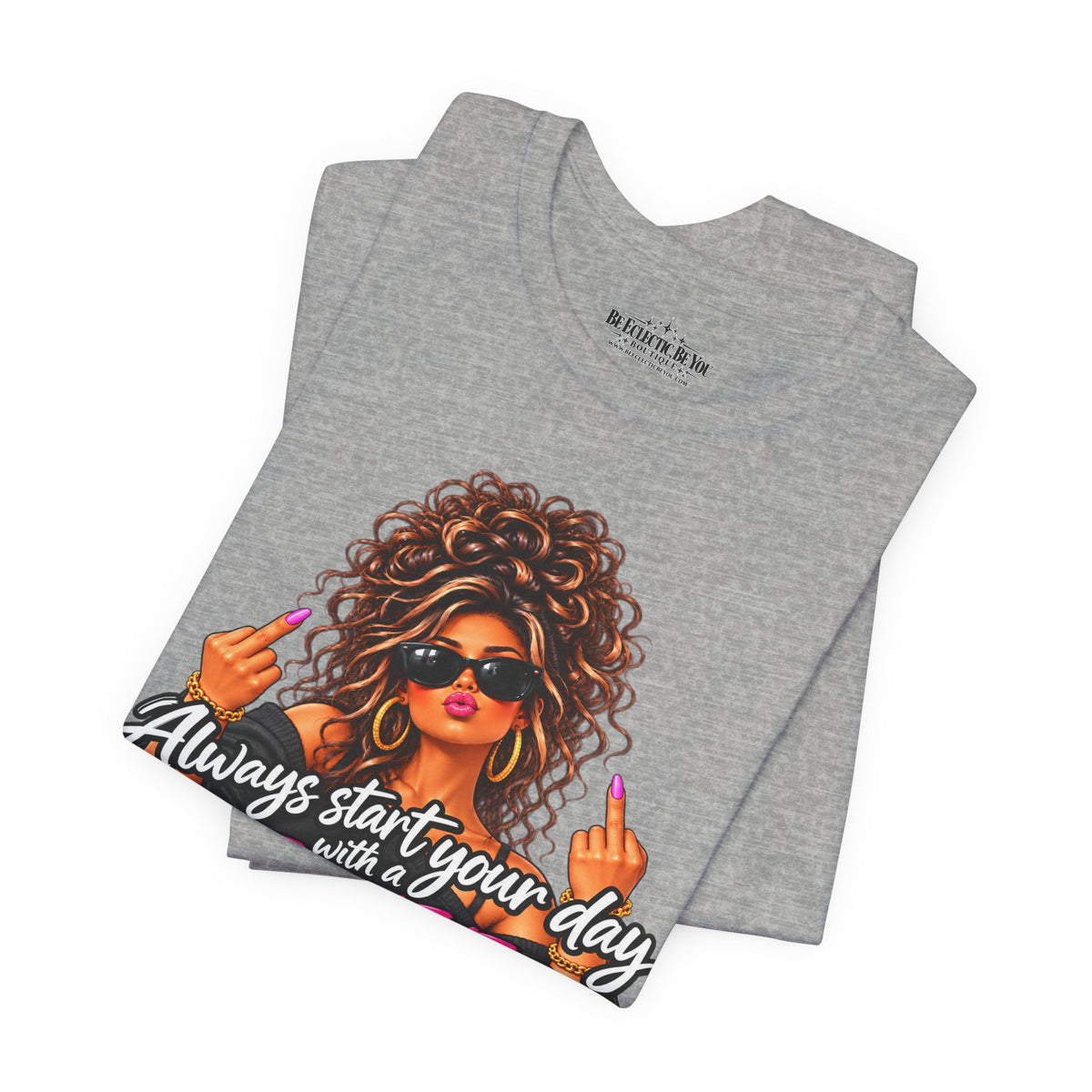 Positive Attitude Inspirational Women’s Graphic Tee