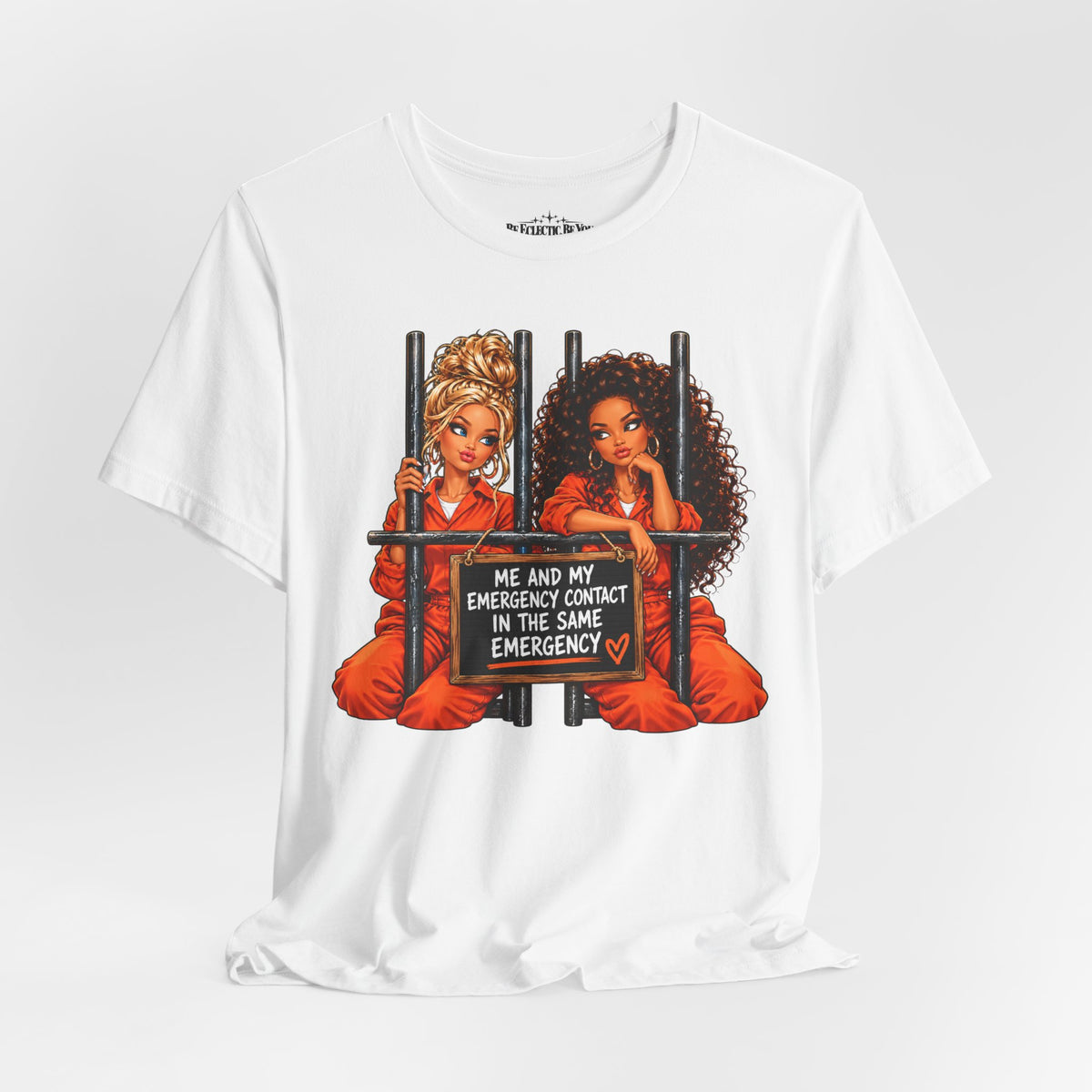 Emergency Contact Friendship Graphic Tee