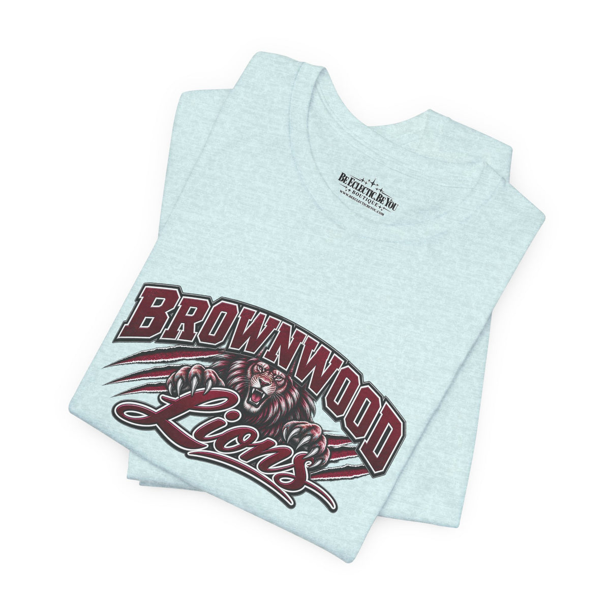 Brownwood Lions Vintage School Graphic T-Shirt