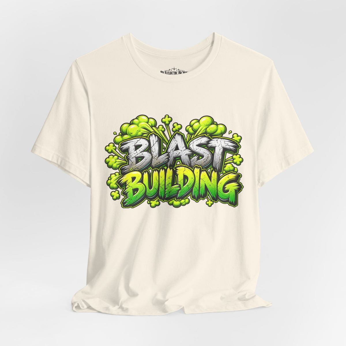 Blast Building Warning Blast Zone Graphic T-Shirt