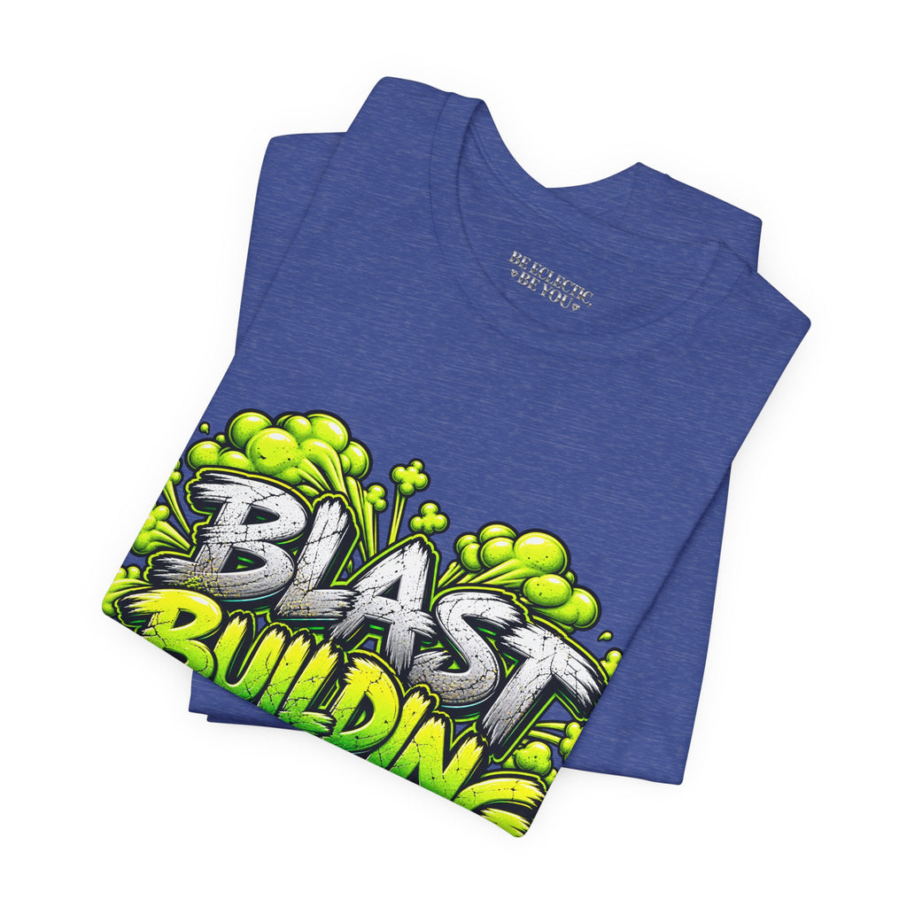 Blast Building Warning Zone Graphic Tee