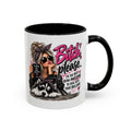 Bitch Please Coffee Mug – Sassy Woman & Husky Accent Mug, "I'm Too Busy Being Awesome" Gift for Friends