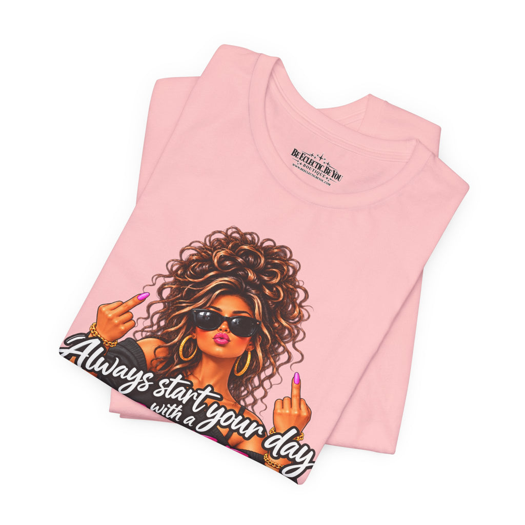 Positive Attitude Inspirational Women’s Graphic Tee