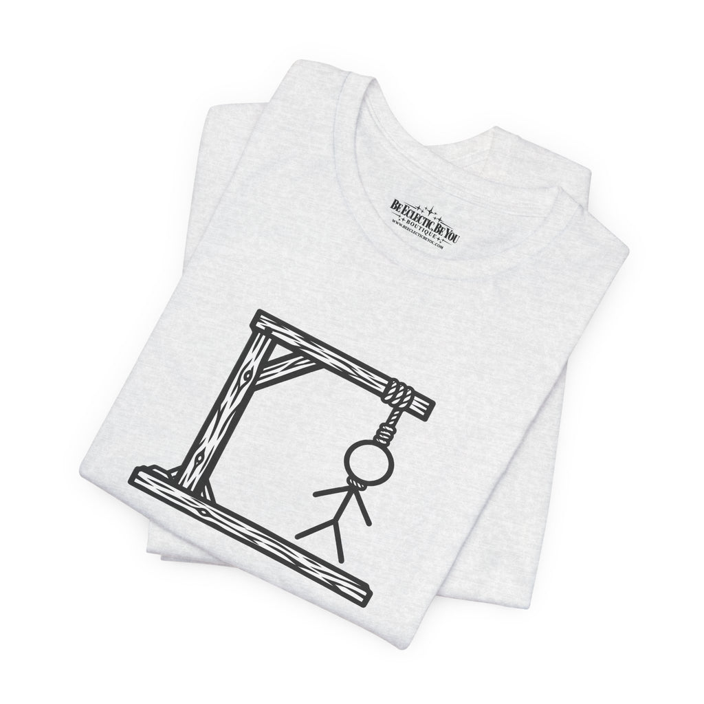 Hangman “F_C_ _FF” Graphic T-Shirt