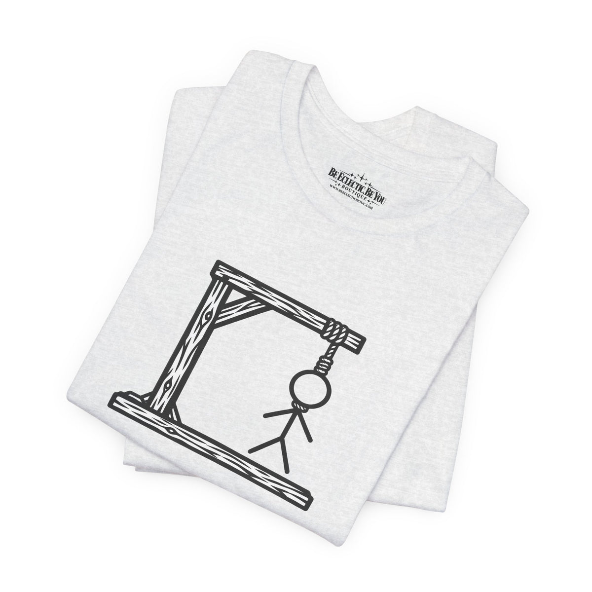 Hangman “F_C_ _FF” Graphic T-Shirt