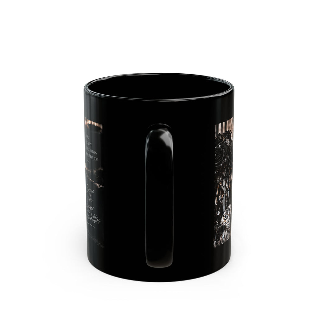 Be Eclectic, Be You Black Mug