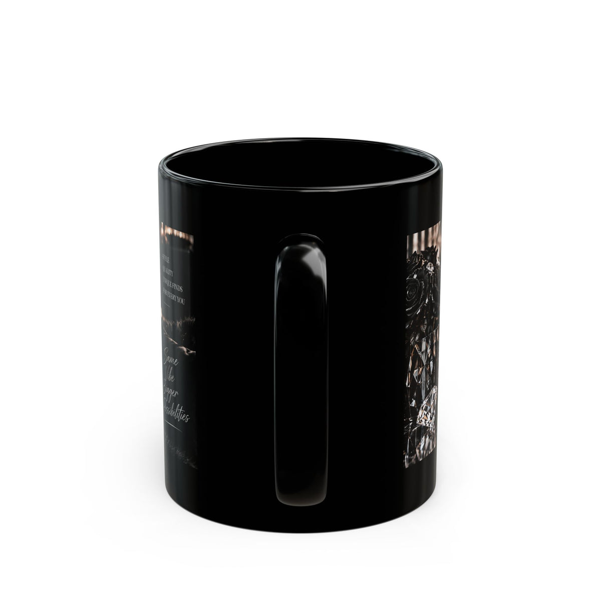 Be Eclectic, Be You Black Mug