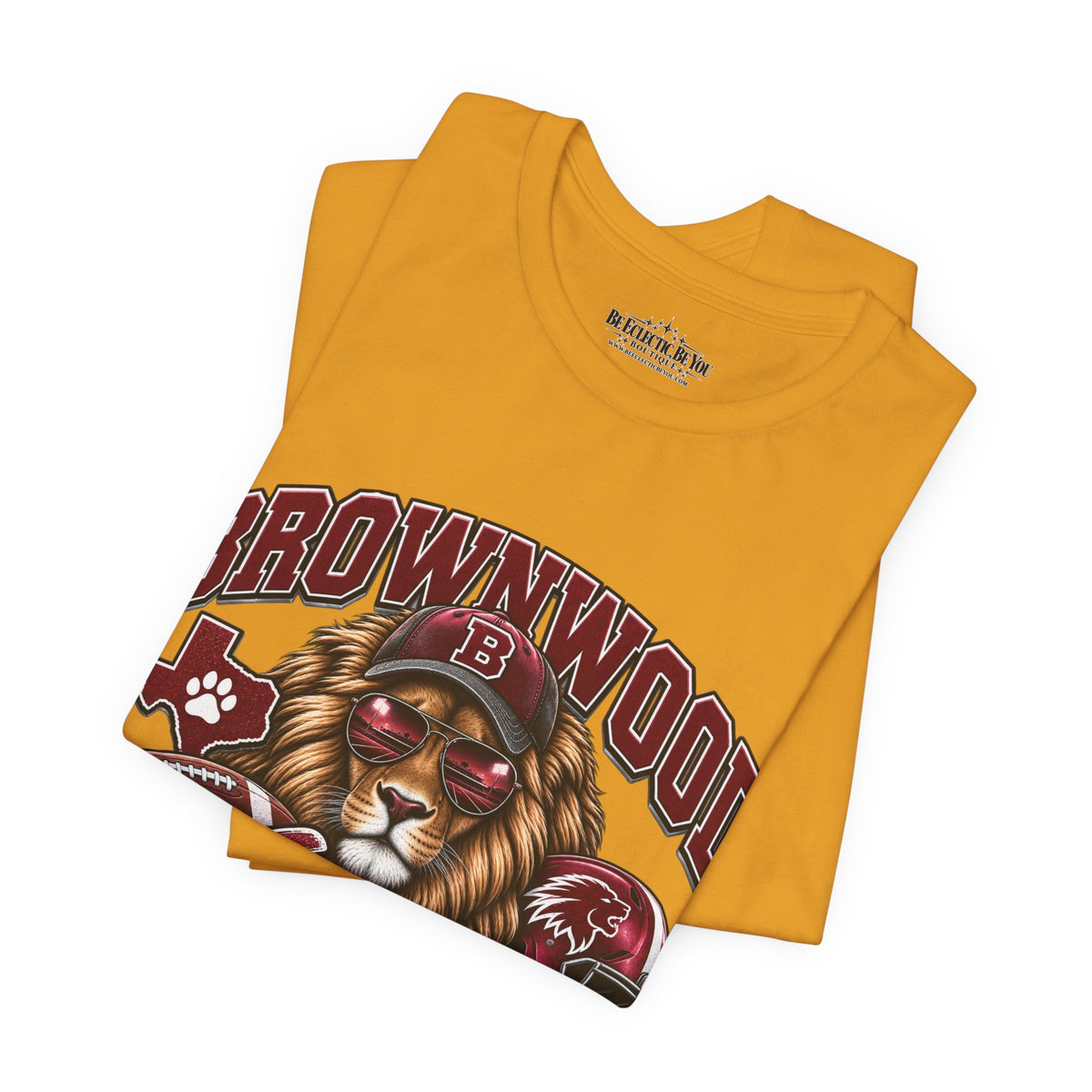Brownwood Lion Dad Graphic T-Shirt