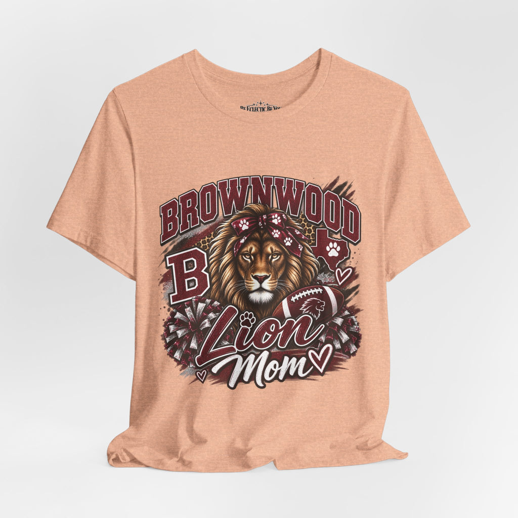 Brownwood B Lion Mom Graphic Tee