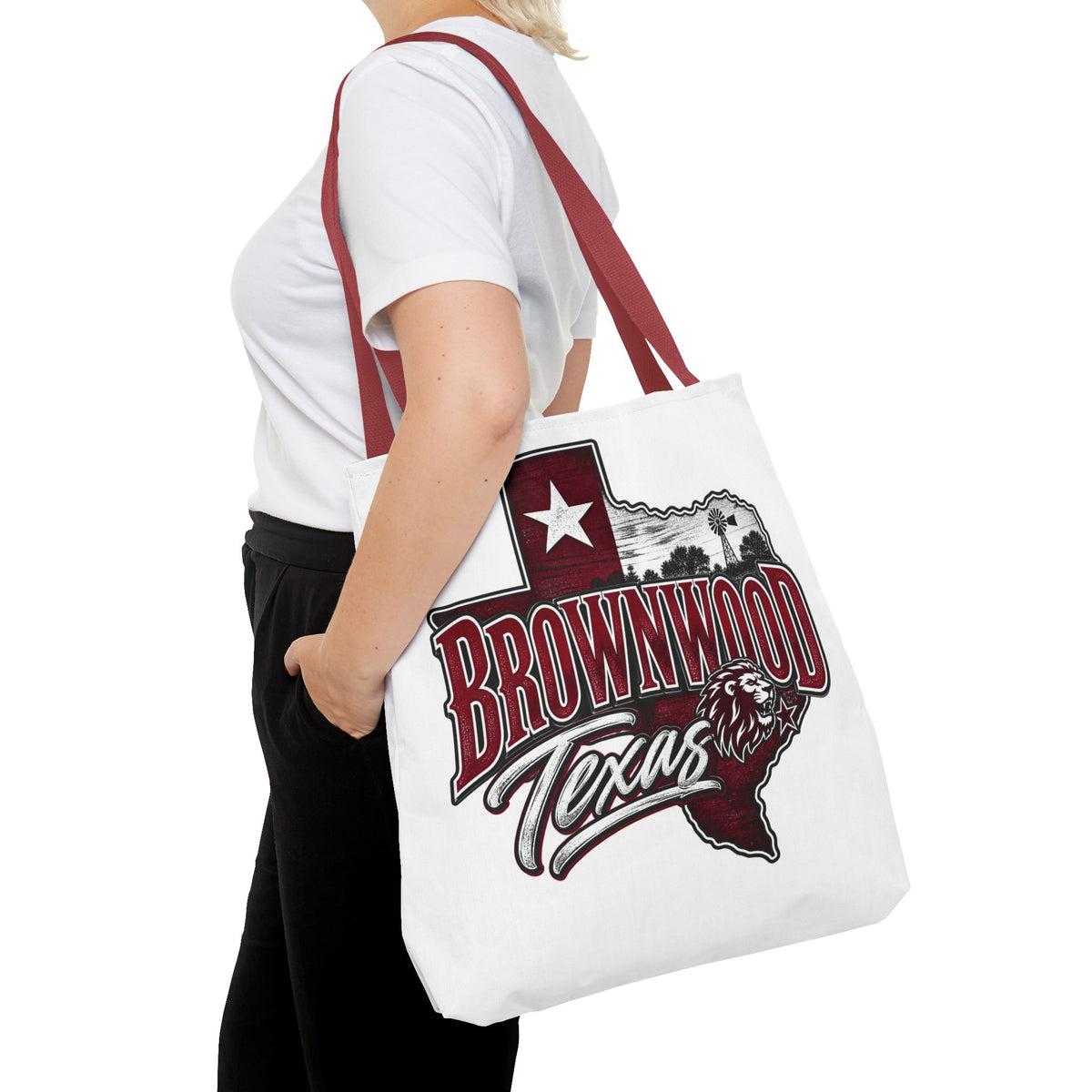 Brownwood Texas Tote Bag — City Pride Canvas Tote