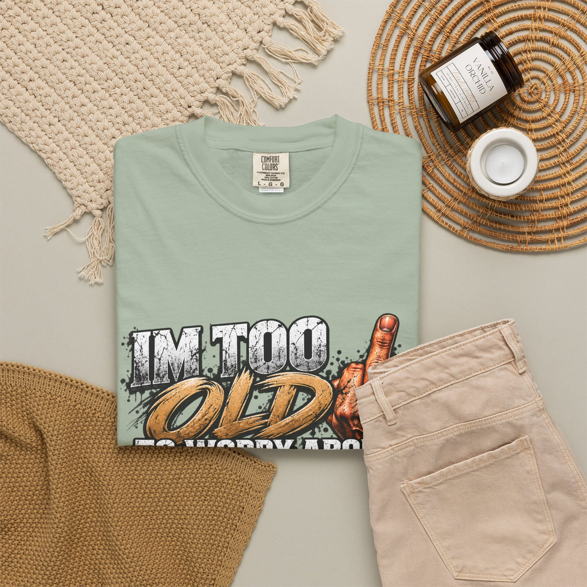 Unisex Garment-Dyed T-shirt