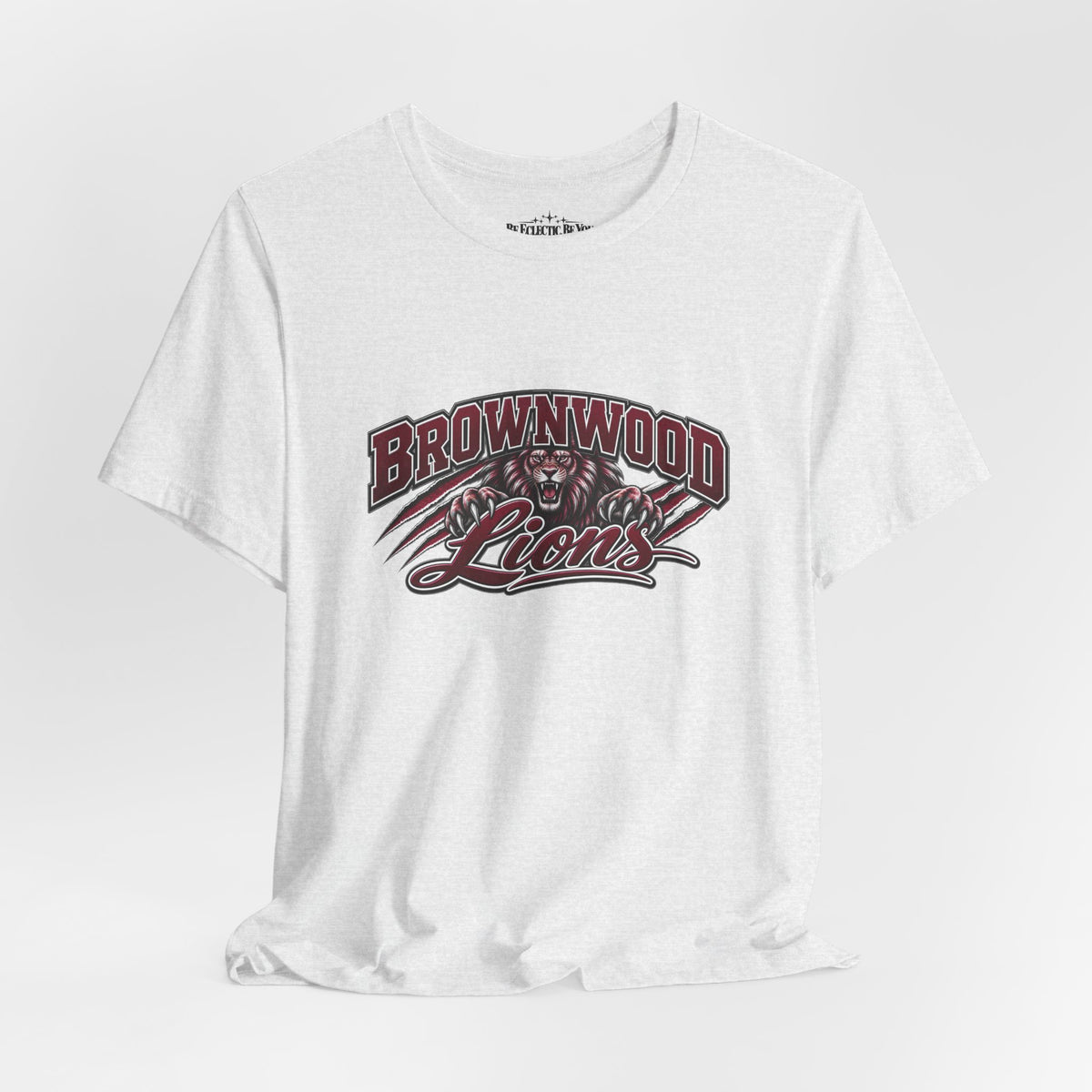 Brownwood Lions Vintage School Graphic T-Shirt