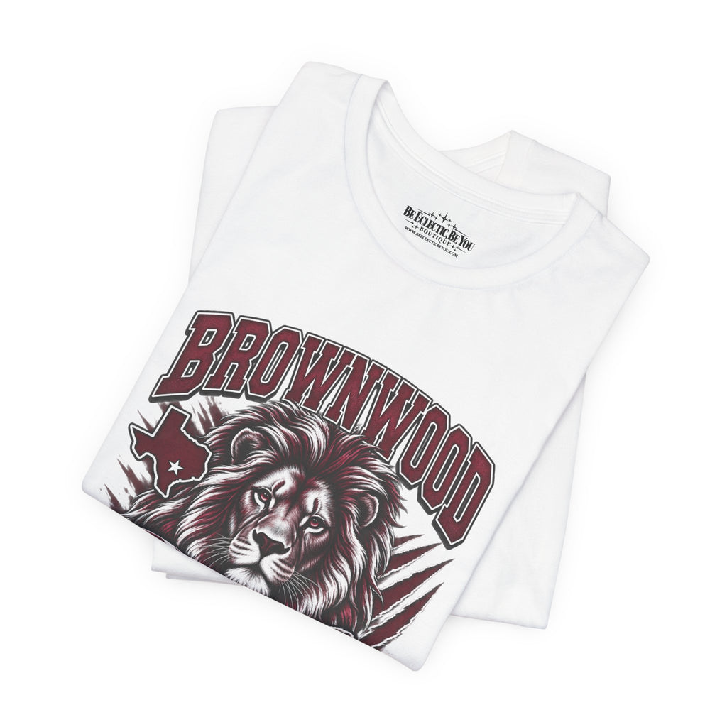 Brownwood Lions Vintage Lion Graphic T-Shirt