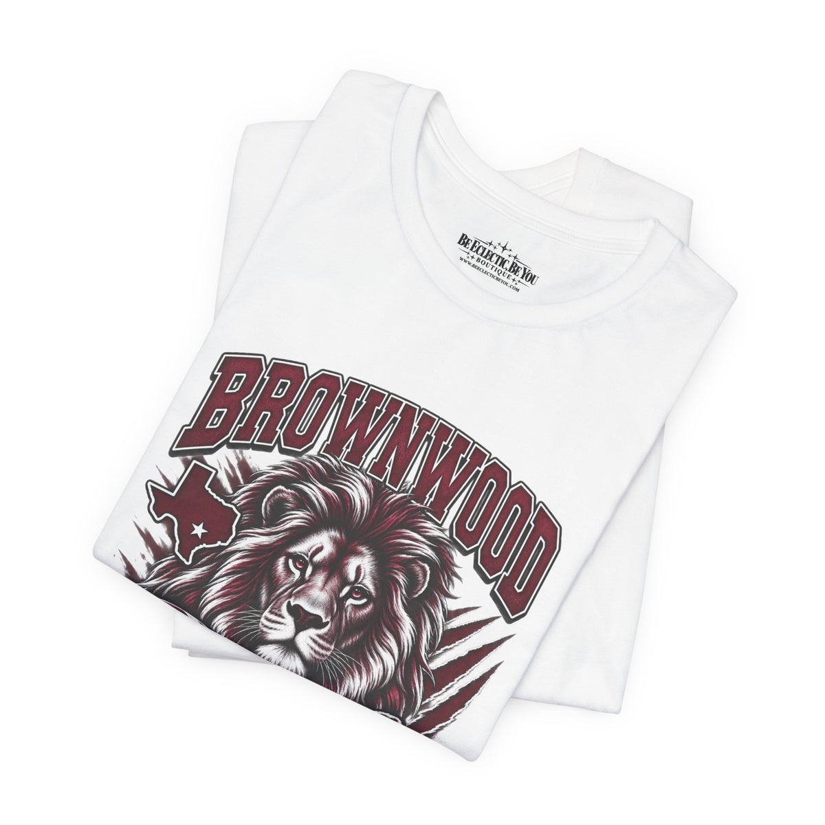 Brownwood Lions Vintage Lion Graphic T-Shirt