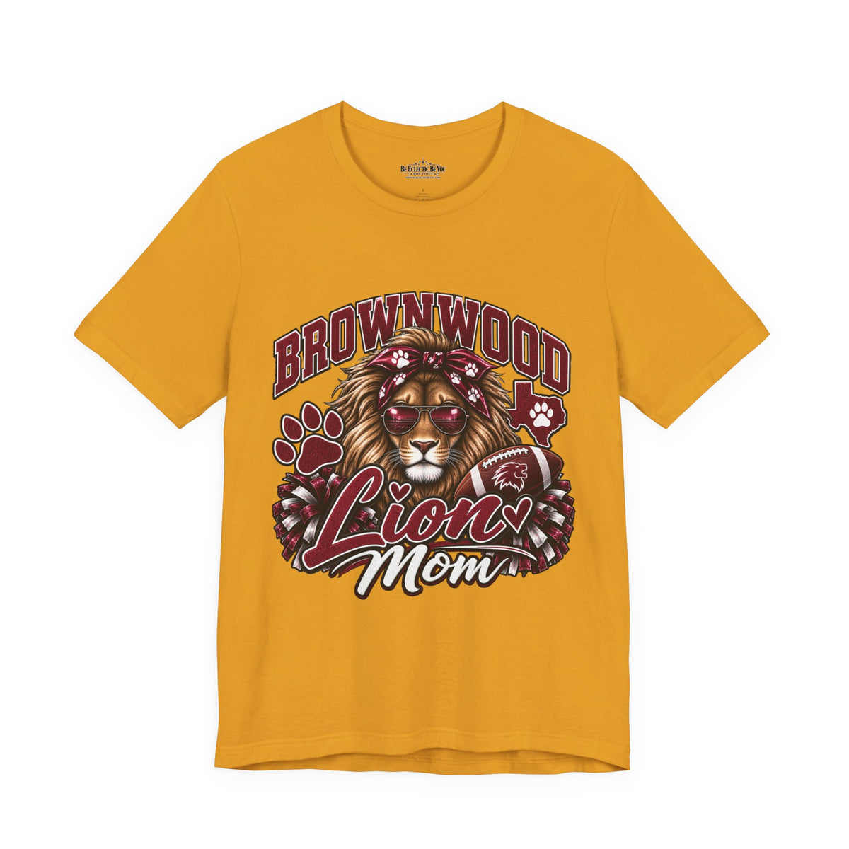 Brownwood Lion Mom Graphic T-Shirt