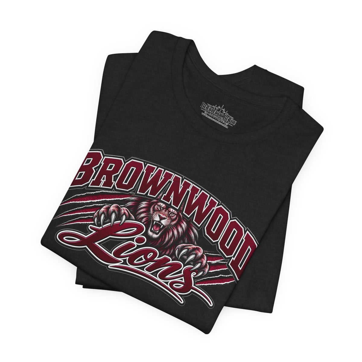 Brownwood Lions Family Football Graphic T-Shirt
