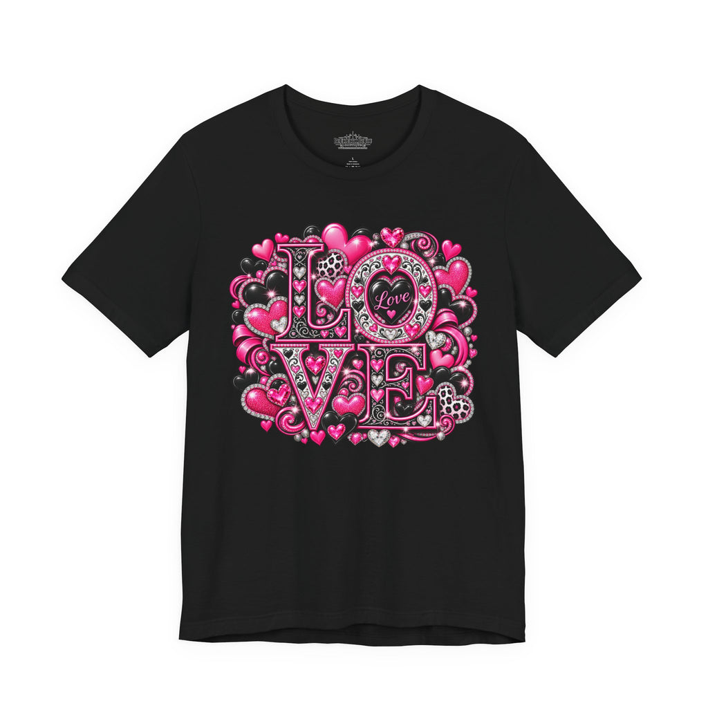 Love Heart Graphic T-Shirt – Romantic Valentine’s Day Tee