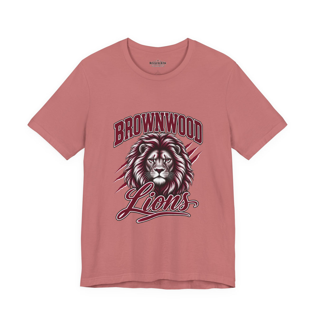 Brownwood Lions Mascot Graphic T-Shirt