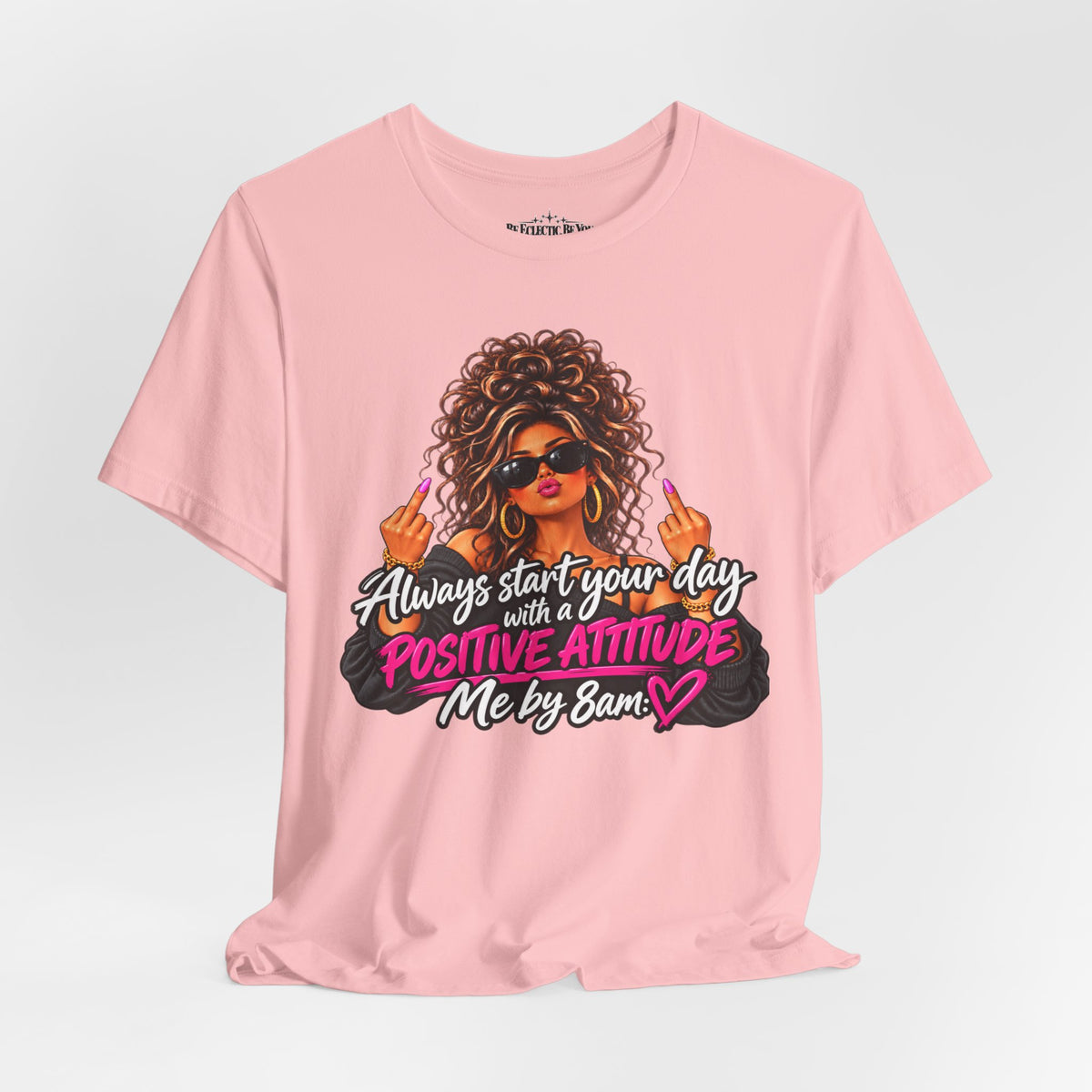 Positive Attitude Inspirational Women’s Graphic Tee