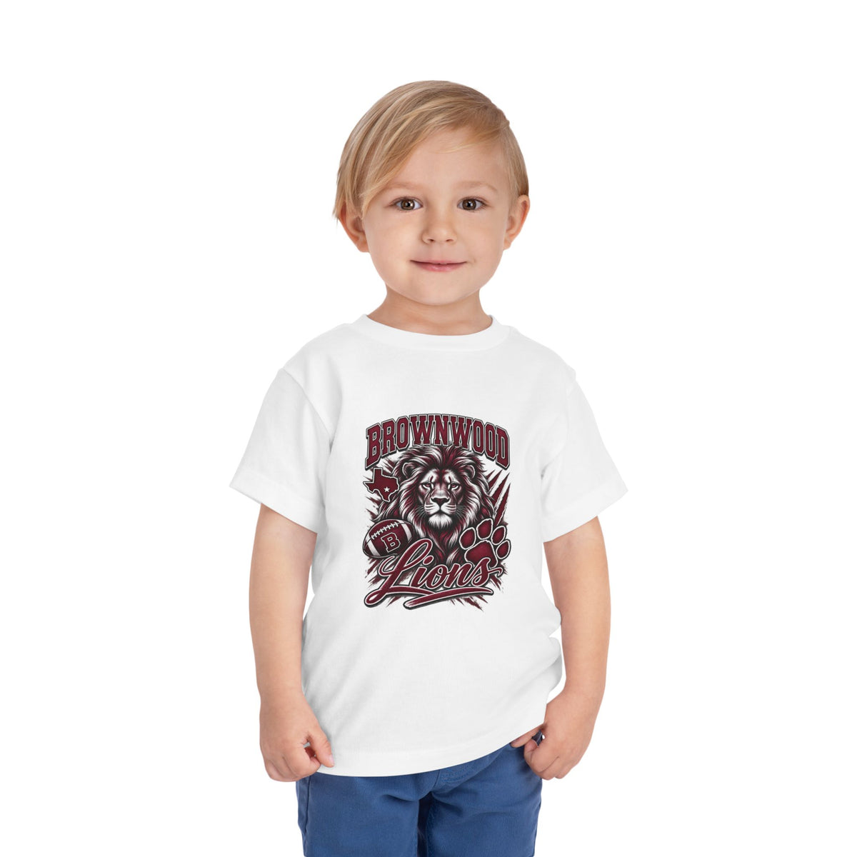 Brownwood Lions Toddler Short Sleeve Tee