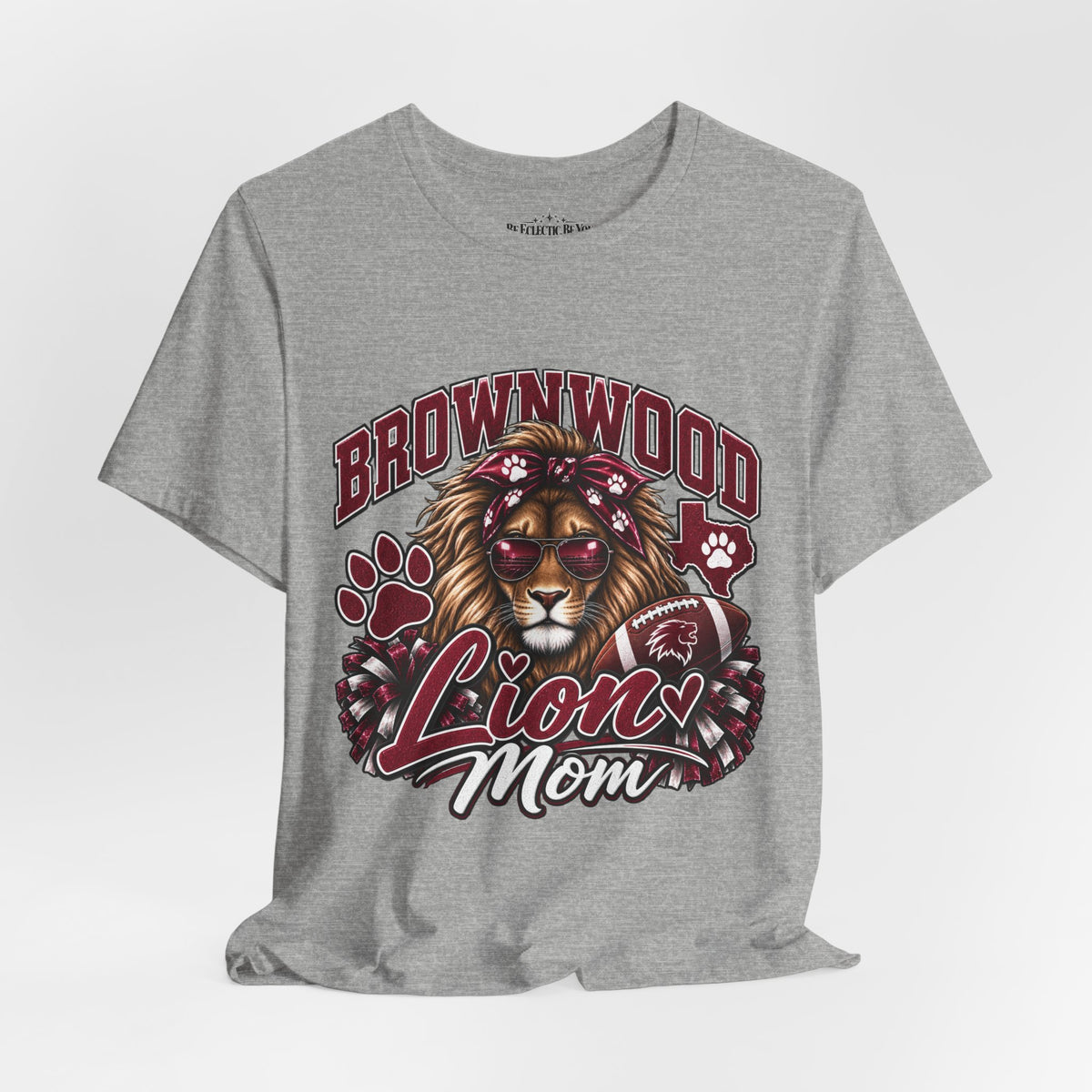 Brownwood Lion Mom Graphic T-Shirt