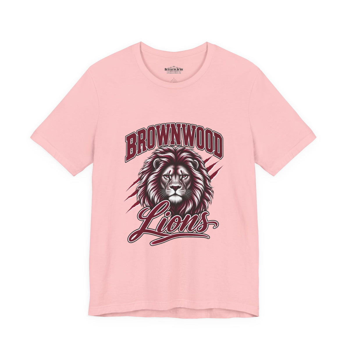 Brownwood Lions Mascot Graphic T-Shirt