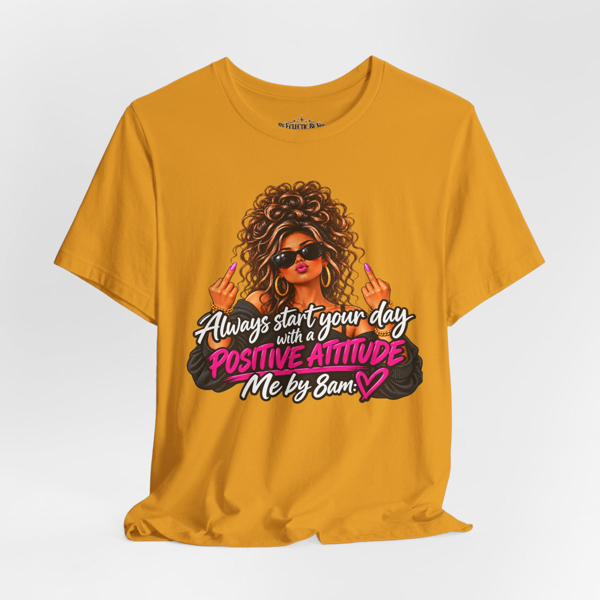 Positive Attitude Inspirational Women’s Graphic Tee