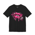 Kiss Lips Graphic Tee Sparkly