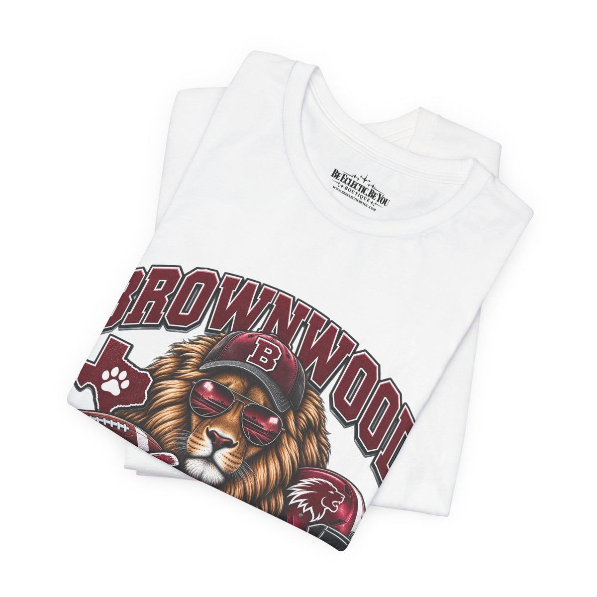 Brownwood Lion Dad Graphic T-Shirt