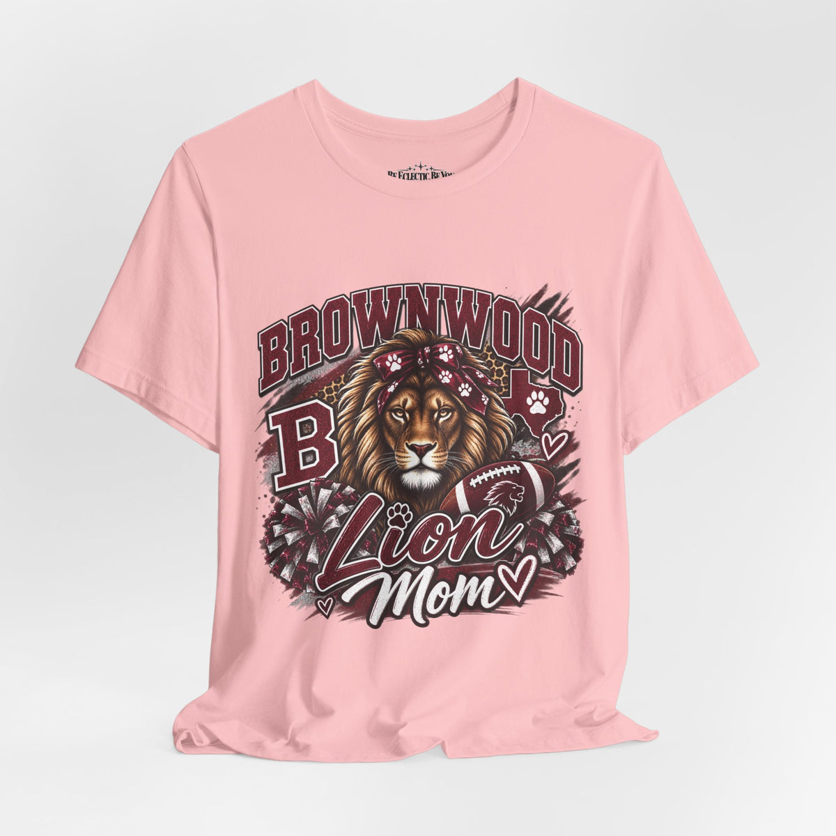 Brownwood B Lion Mom Graphic Tee
