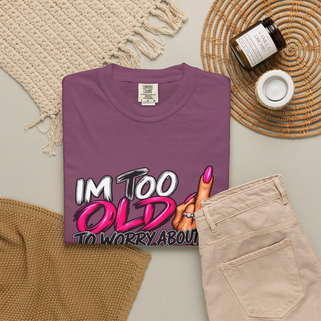 Unisex Garment-Dyed T-shirt