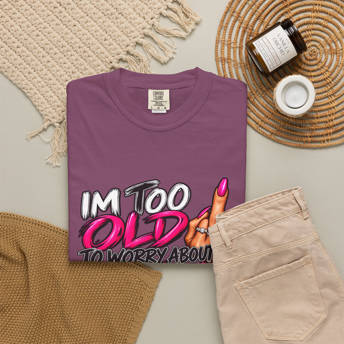 Unisex Garment-Dyed T-shirt