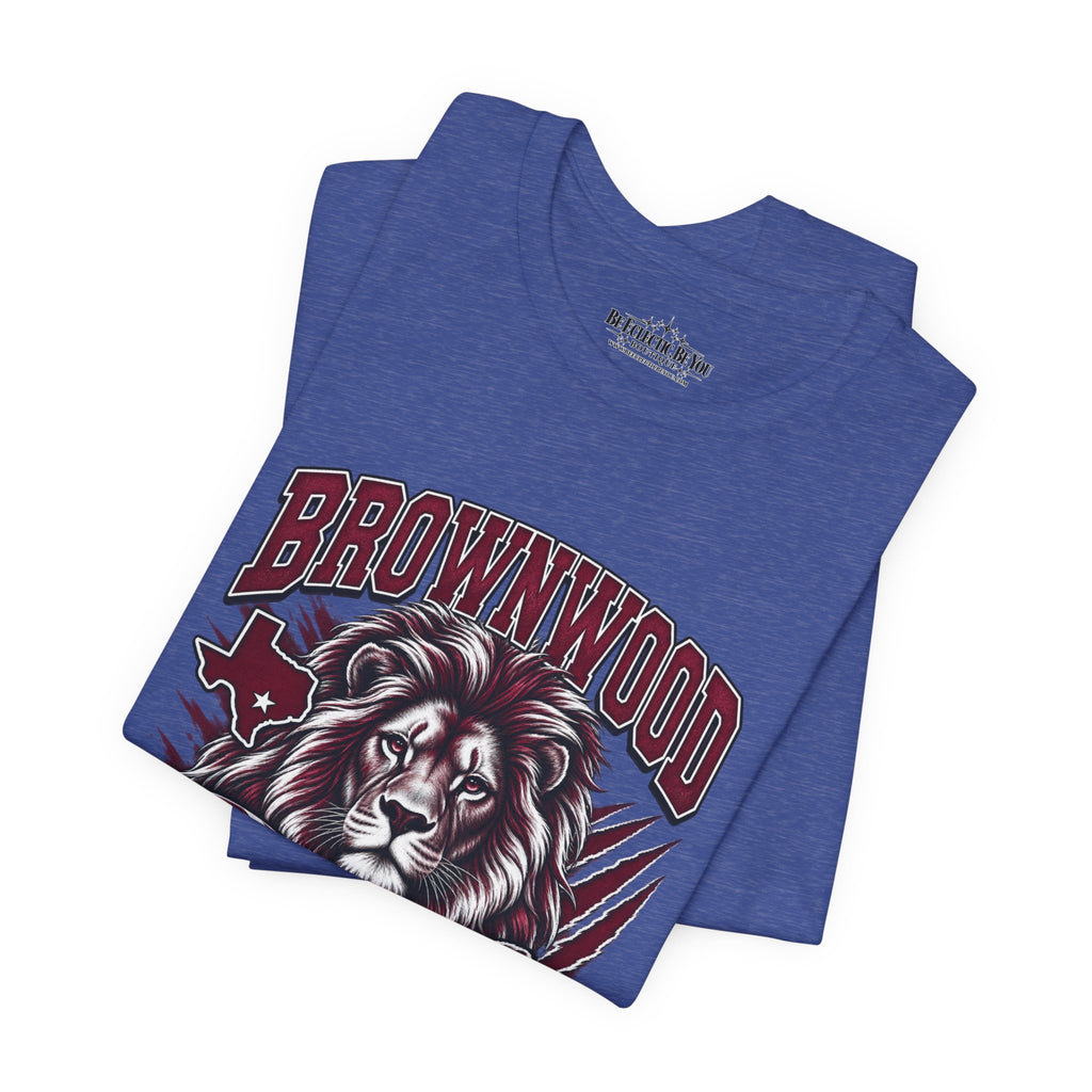 Brownwood Lions Vintage Lion Graphic T-Shirt