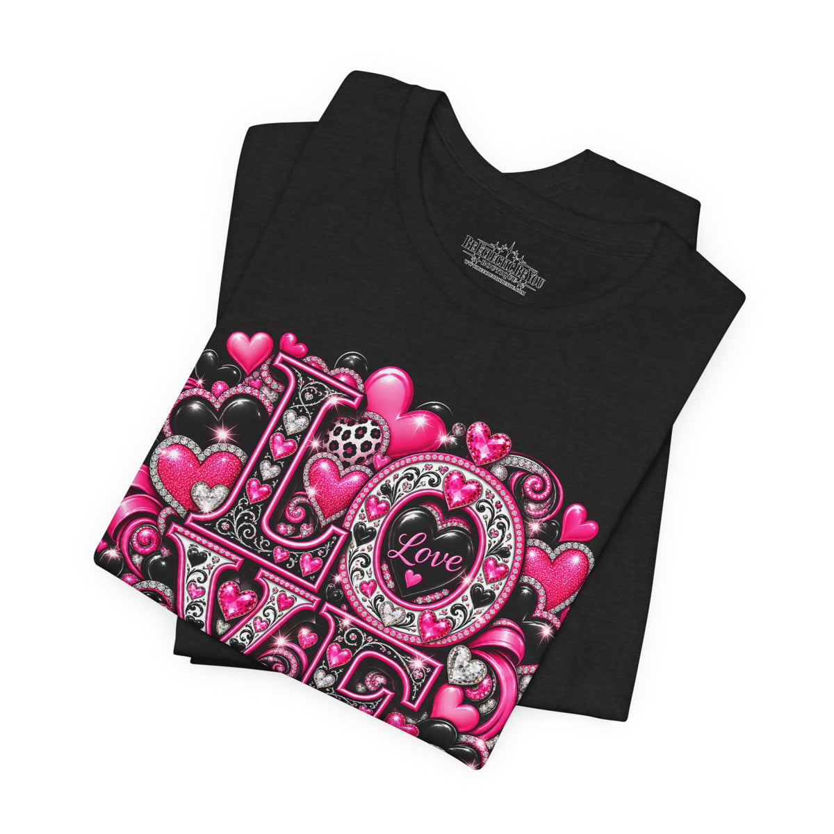 Love Heart Graphic T-Shirt – Romantic Valentine’s Day Tee