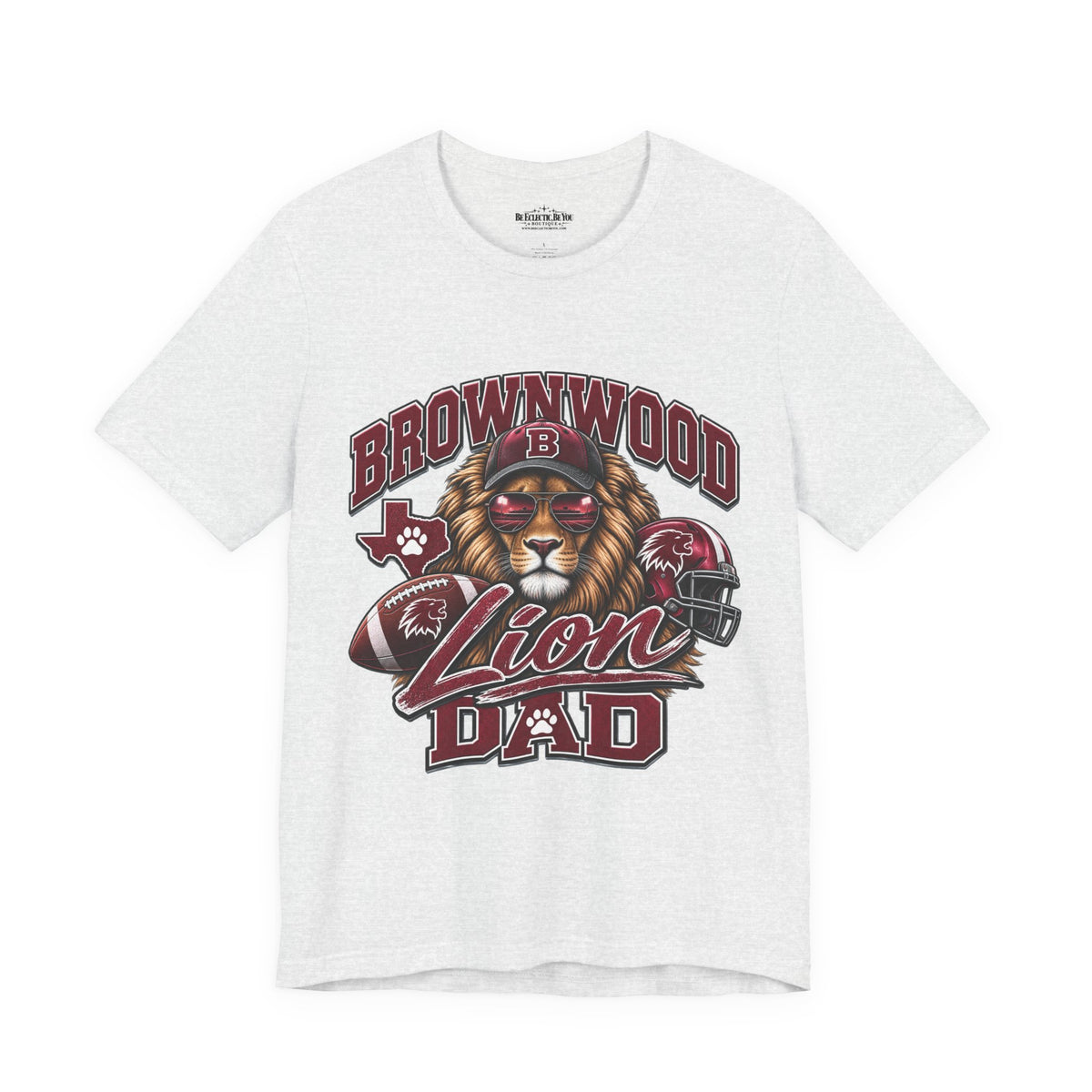 Brownwood Lion Dad Graphic T-Shirt