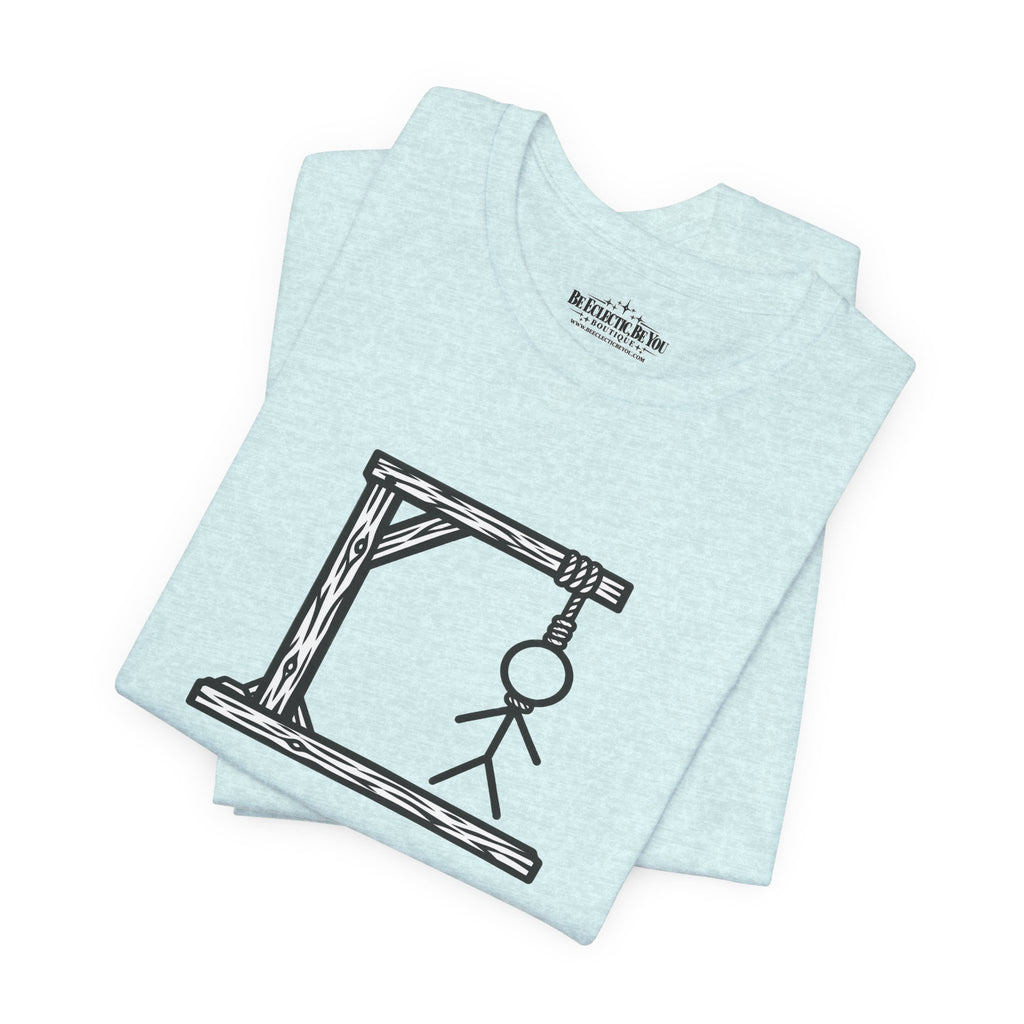 Hangman “F_C_ _FF” Graphic T-Shirt