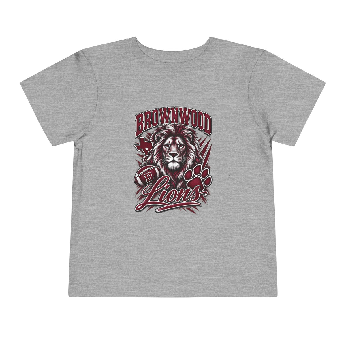 Brownwood Lions Toddler Short Sleeve Tee