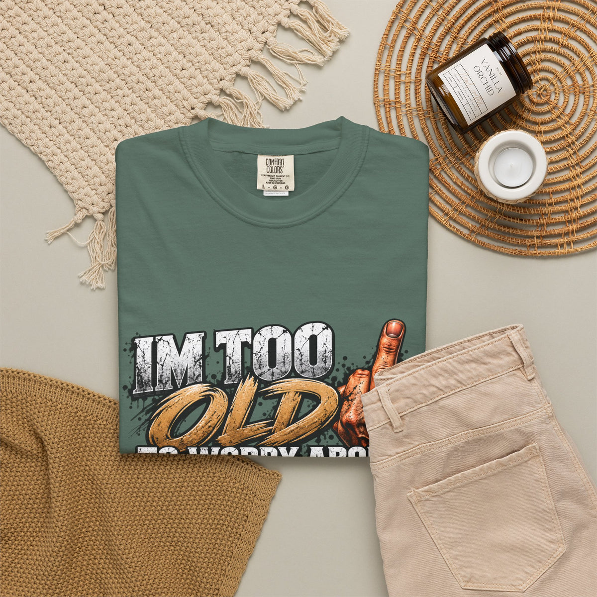 Unisex Garment-Dyed T-shirt