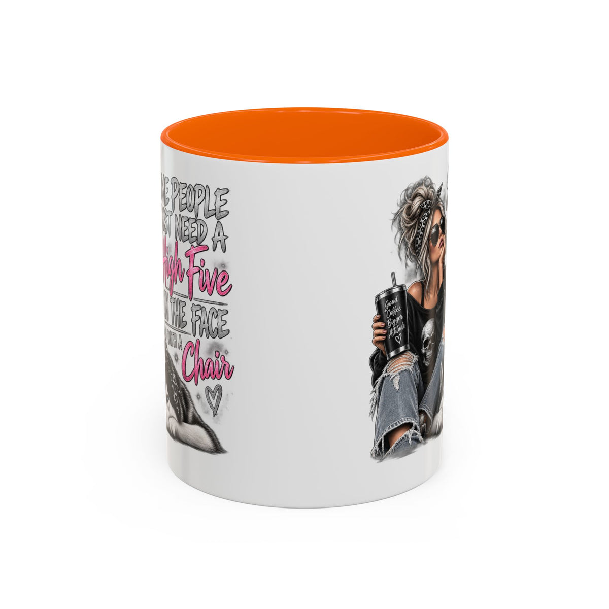 “Some People Just Need a High Five” Mug