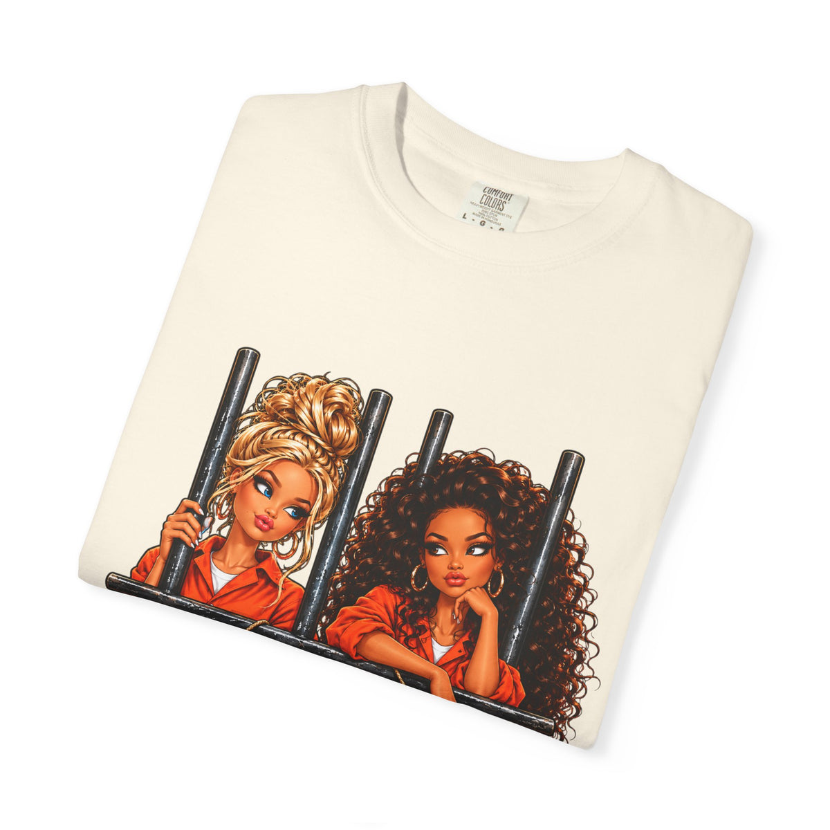 Prison BFFs Graphic T-Shirt — “Me and My Emergency Contact in the Same Emergency”