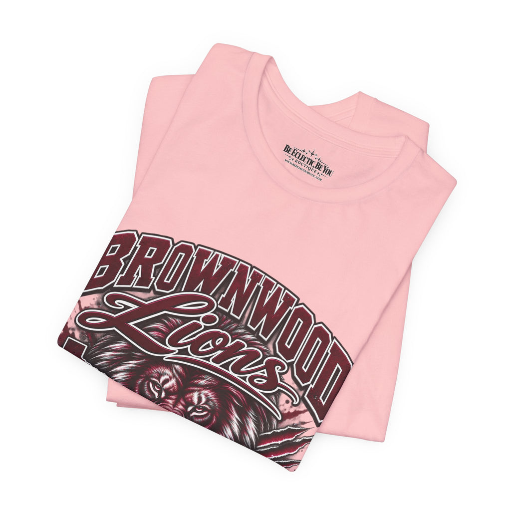 Brownwood Lions Mascot Jersey T-Shirt