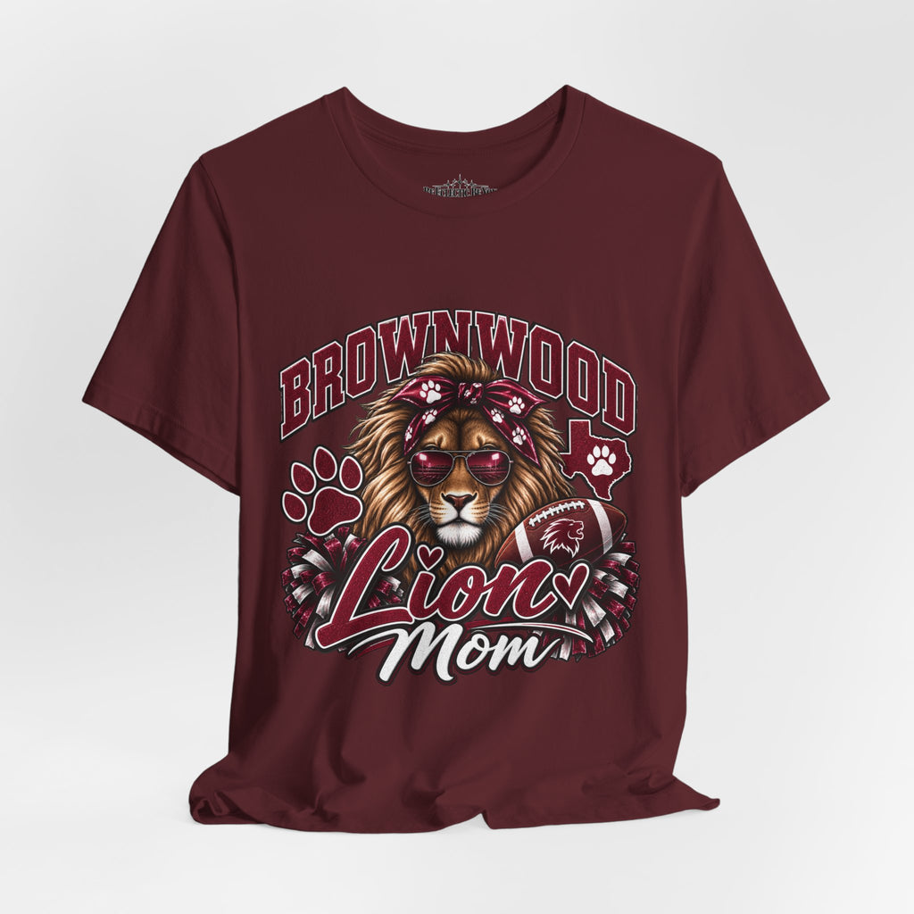 Brownwood Lion Mom Graphic T-Shirt
