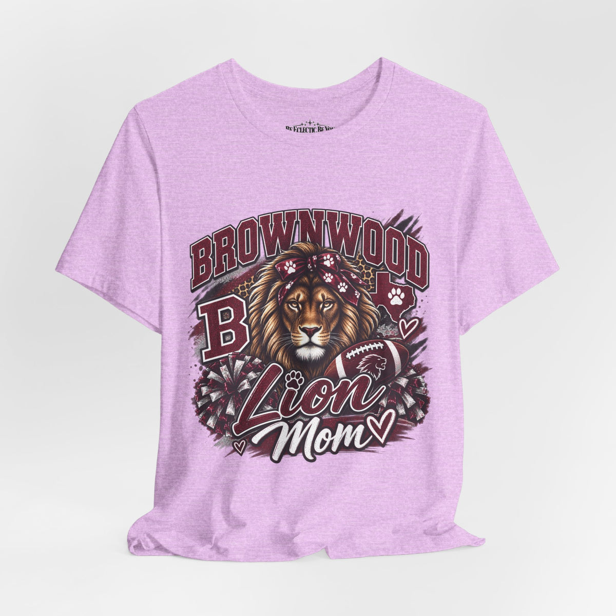 Brownwood B Lion Mom Graphic Tee