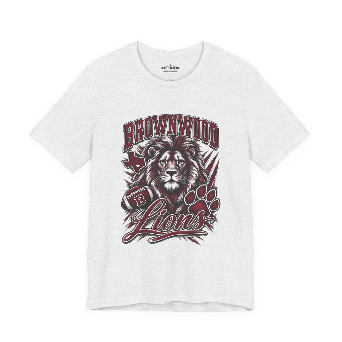 Brownwood Lions Vintage Lion Graphic T-Shirt