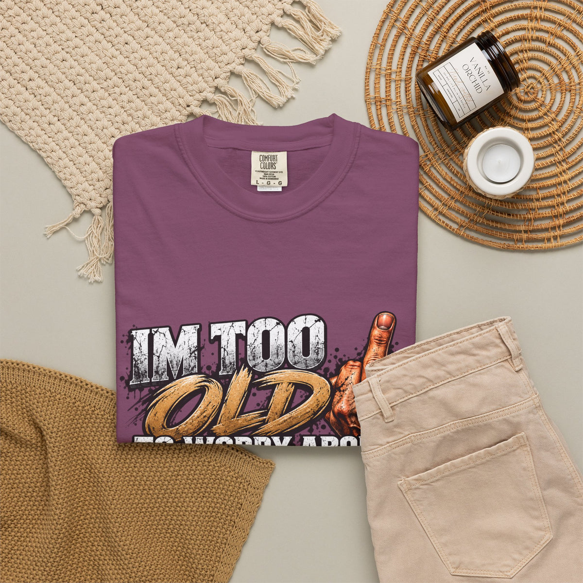 Unisex Garment-Dyed T-shirt