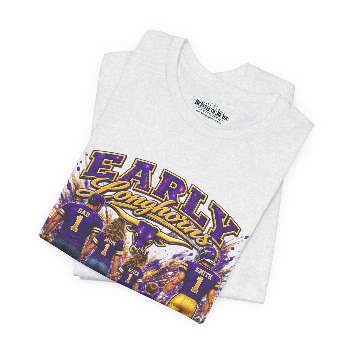Early Longhorns Family Graphic Tee