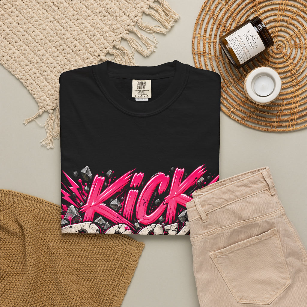 Kick Rocks Graphic T-Shirt — Bold Retro Streetwear Tee